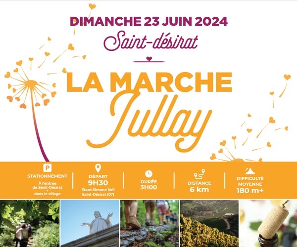 Saint Désirat 06/2024 — Marche pédestre